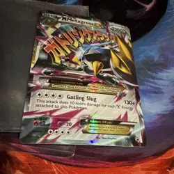 Pokemon TCG M Metagross EX XY35 Promo Holo Mega XY 220 HP Card - Image 4