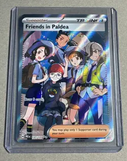 2025 Pokemon Prismatic Evolutions Friends in Paldea #137/131 Double Rare Card - Image 1