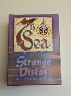 7th Sea TCG Strange Vistas Gosse's Gentlemen Starter Deck CCG Card Game Complet - Image 1