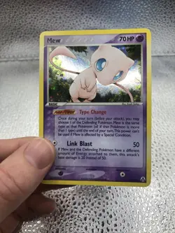 Mew 10/92 EX Legend Maker 2006 Holo Rare Pokemon Card TCG NEAR MINT-LP !! - Image 3
