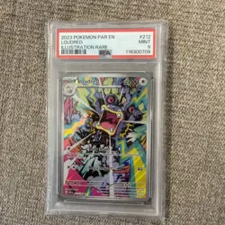 Loudred - Paradox Rift PSA 9 Pokemon Card 212/182 Illustration Rare - Image 1