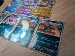 Pokemon Lot Of 10 White Flare Master Ball Holo Cards NM - Image 5