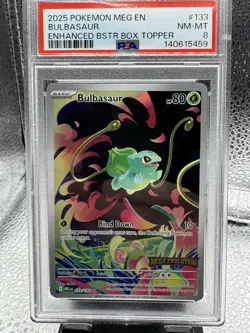 Bulbasaur - (Mega Evolution Stamped) 133/132 Miscellaneous Cards & Products Holo - Image 1