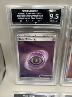 2023 Pokemon Professor Program Stamped Holo Energy SVE S&V 151 Graded Set 9.5 - Image 2