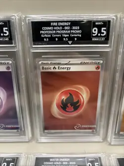 2023 Pokemon Professor Program Stamped Holo Energy SVE S&V 151 Graded Set 9.5 - Image 3