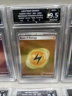 2023 Pokemon Professor Program Stamped Holo Energy SVE S&V 151 Graded Set 9.5 - Image 4