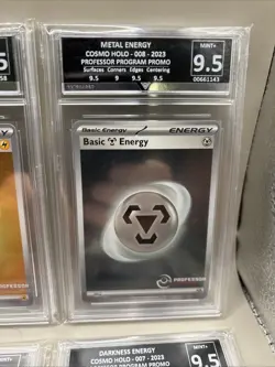 2023 Pokemon Professor Program Stamped Holo Energy SVE S&V 151 Graded Set 9.5 - Image 5