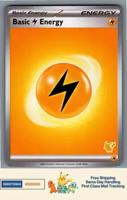 Lightning Energy - My First Battle Pikachu Stamped - Single Card - Pokemon TCG - Image 1