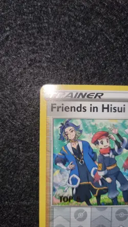 Pokemon TCG Friends In Hisui 130/159 Top 8 Reverse Holo Professor Program Stamp - Image 5