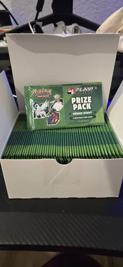 POKEMON BOX OF 50 PLAY POKEMON SEALED PRIZE PACKS SERIES 8 CHARIZARD PIKACHU - Image 1