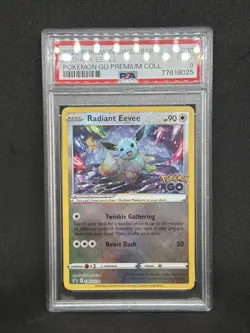 2022 Pokemon SWSH BSP: RADIANT EVEE Premium Collection PSA 9 - Image 1
