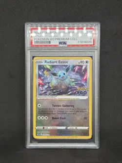 2022 Pokemon SWSH BSP: RADIANT EVEE Premium Collection PSA 9 - Image 2