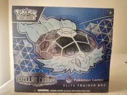 Pokemon TCG Stellar Crown Pokemon Center Exclusive Elite Trainer Box - SEALED - Image 1