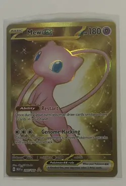 Mew ex ⭐ 205/165 Holo Hyper Rare 151 2023 Pokemon NM - Image 1