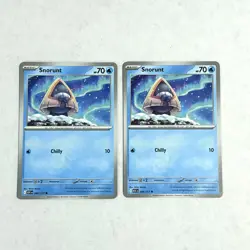 x2 Snorunt 046/217 Common Regular- Pokemon TCG Ascended Heroes - NM - Image 1