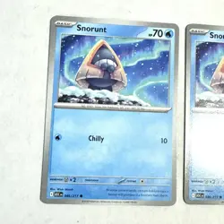 x2 Snorunt 046/217 Common Regular- Pokemon TCG Ascended Heroes - NM - Image 2