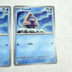 x2 Snorunt 046/217 Common Regular- Pokemon TCG Ascended Heroes - NM - Image 3