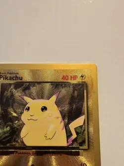 Pokemon TCG Pikachu 058/102 40HP Holo Metal Promo Miscellaneous Set English - Image 3