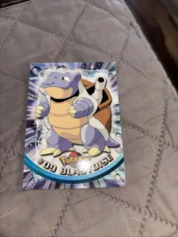 Pokemon Topps Blastoise #09 1999 Topps TV Animation Edition Non Holo #troy - Image 1