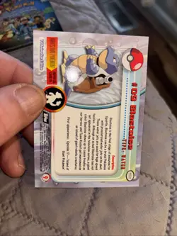 Pokemon Topps Blastoise #09 1999 Topps TV Animation Edition Non Holo #troy - Image 4