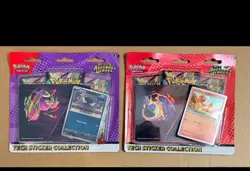 Pokemon Tcg Ascended Heroes Tech Sticker Bundle X2 Gastly & Charmander Brand New - Image 1