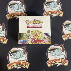 Pokemon Scarlet And Violet Booster Box Base Set Factory Sealed New SV01 - Image 1