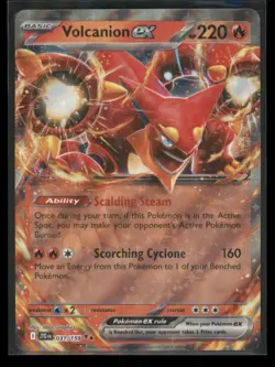 2025 Scarlet & Violet Series - Journey Together Volcanion ex Double Rare #31 - Image 1