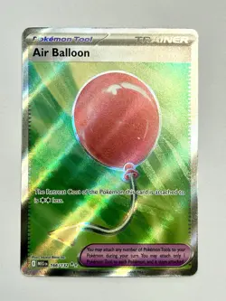 Pokemon Air Balloon 166/132 ME01: Mega Evolution Holo NM - Image 1