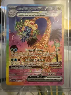 Pokemon TCG Alolan Exeggutor EX 242/191 Scarlet & Violet Surging Sparks - Image 1