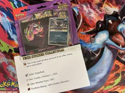 Pokemon Ascended Heroes Tech Sticker Collection feat. Gastly, New, Sealed - Image 1