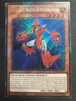 Yu-Gi-Oh! RA03-DE234 Maschinenwesen Antriebsrahmen Platinum SecR NM 1st - Image 1