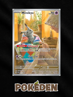 Pokemon Mimikyu 075 SEALED Scarlet & Violet Promo NM English - Image 1