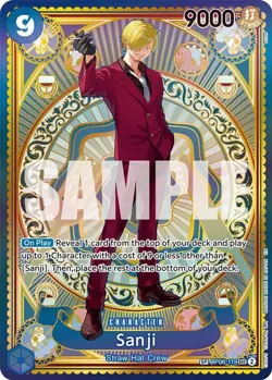 One Piece Sanji (OP06-119/240) OP06 Wings of the Captain NM FOIL- SP - Image 1