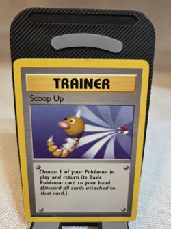 Scoop Up Base Set 78/102 Regular Rare Shadowless LP Pokemon Card TK - Image 2