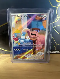 Pokemon Card TCG - Lickitung 180/162 Illustration Rare Temporal Forces - Image 1