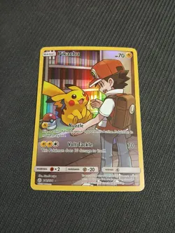 Pikachu 241/236 Cosmic Eclipse Secret Rare Holo Pokemon TCG Card - LP - Image 1