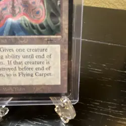 Magic: The Gathering Arabian Nights Flying Carpet Mono Artifact Card - Image 4