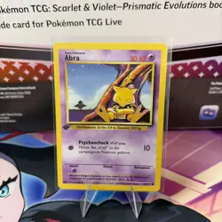 Abra 43/102 1st Edition Base Set German Pokemon Card TCG Near Mint - Image 1