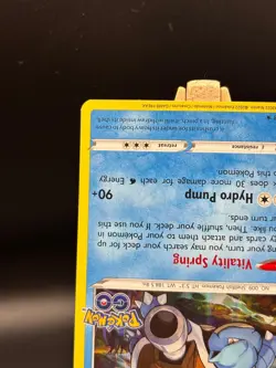 Pokemon TCG Blastoise 17/78 Pokemon Go Stamped Holo Card 017/078 - Image 5