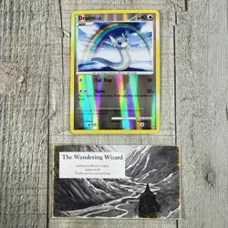 Pokemon TCG Dratini Legends Awakened Card 91/146 Reverse Holo MP/LP - Image 1