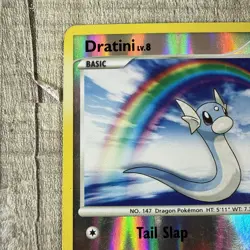 Pokemon TCG Dratini Legends Awakened Card 91/146 Reverse Holo MP/LP - Image 3
