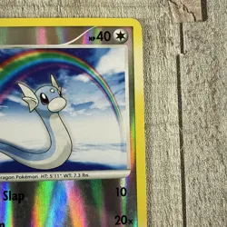 Pokemon TCG Dratini Legends Awakened Card 91/146 Reverse Holo MP/LP - Image 4