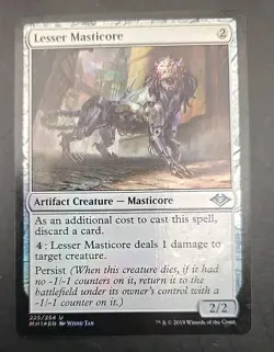 Lesser Masticore Modern Horizons MTG Foil Lightly Played - Image 1