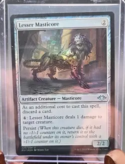 Lesser Masticore Modern Horizons MTG Foil Lightly Played - Image 3