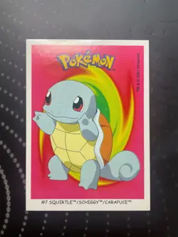 Pokemon Dunkin Boomer Sticker BubbleGum 2001 Vintage You Choose - Image 4