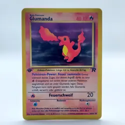 Pokemon TCG Karte - Team Rocket - Glumanda - 50/82 - 1. Edition - deutsch - Image 1