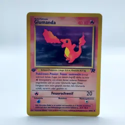 Pokemon TCG Karte - Team Rocket - Glumanda - 50/82 - 1. Edition - deutsch - Image 1