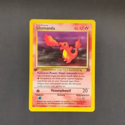 Pokemon TCG Karte - Team Rocket - Glumanda - 50/82 - 1. Edition - deutsch - Image 2