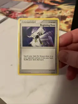 Beginning Door - 82/99 Arceus - Pokemon TCG - 2009 - Image 1