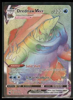 2020 Sword & Shield - Champion's Path Drednaw VMAX VMAX/Rare Rainbow #75 - Image 1